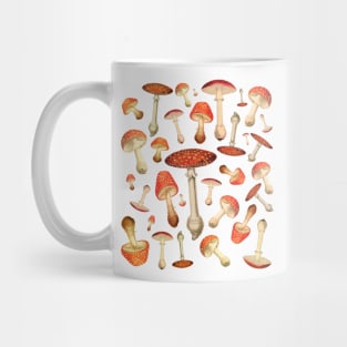 Fly Agaric Mushrooms, Mug